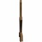 Ekena Millwork Davenport Rough Sawn Timber Gable Bracket, Western Red Cedar, 60"W x 40"H x 2"D x 4"F, 16/12 Pitch GBW060X40X0204DAV00RWR - alternate 2